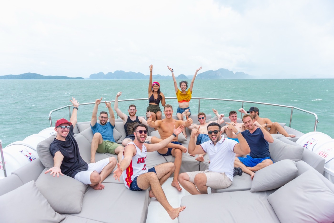 Séminaire en bateau avec la communauté