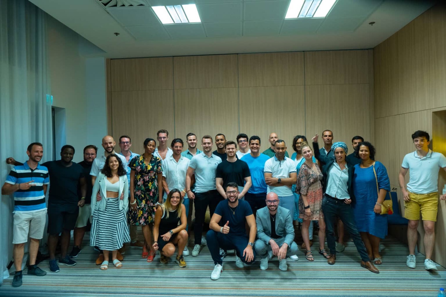 Photo de groupe à Montpellier